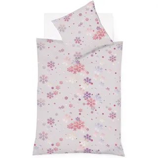 FLEURESSE Bettwäsche »Aspen 4375« 2 Stk., tlg. Feinbiber, Baumwolle, in Gr. 135x200, 155x220, 200x200cm