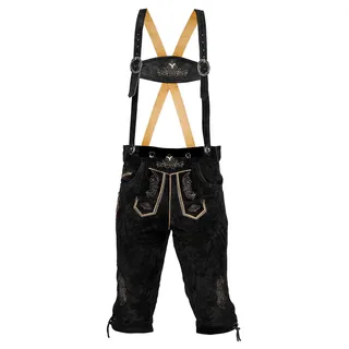 Steigenhöfer Lederhose Kniebund REINHOLD Schwarz 62