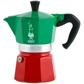 Bialetti Moka Express Tricolore 6 Tassen