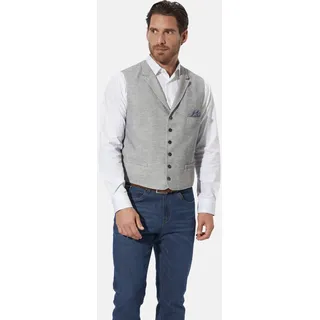 Jerseyweste BABISTA "Weste VESPASIANO", Herren, Gr. 60, grau, Obermaterial: 87% Polyester PES. 13% Viskose CV., Westen Jerseyweste