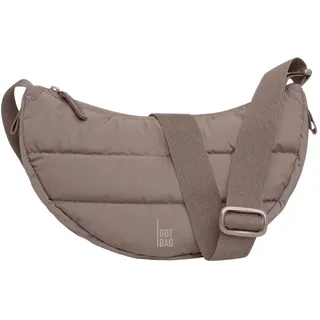 GOT BAG Puffer Moon Bag Small Monochrome oyster