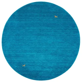 Pergamon Natur Teppich Indo Nepal Gabbeh Shiva Rund , Textil , Rund , 200x200 cm , Teppiche und Böden, Teppiche, Schafwollteppiche