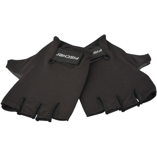 Fischer Erwachsene Fahrradhandschuh, Sporthandschuh, Handschuh Classic L/XL, schwarz, waschbar, mit Ausziehhilfe, gepolstert