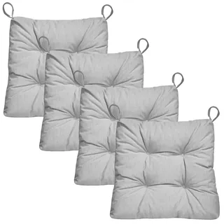 Traumnacht Stuhlkissen Premium 38 x 40 cm Silber