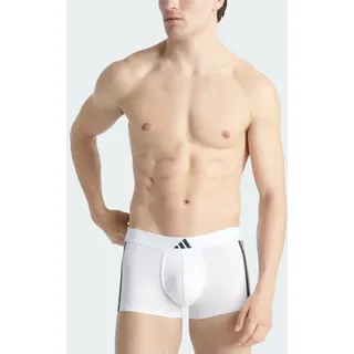 adidas Trunk Active Flex Cotton 3 Stripes in black/white / Pant Herren - 2er Pack