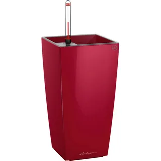 Lechuza® Pflanzgefäß Maxi-Cubi Scarlet Rot hochglanz 14 cm x 14 cm