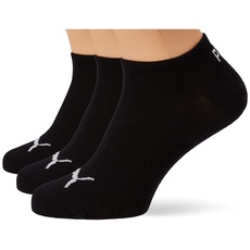 Bild Unisex Sneaker Plain 3p Socken, Schwarz, 39-42 EU
