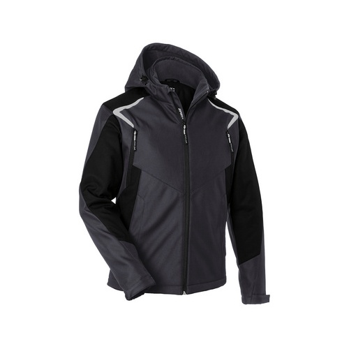 Bild von Jacke BODYFORCE Polyester, anthrazit/schwarz - grau