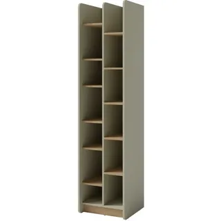 masseno Vetta Bücherregal 55 x 42 x 195 cm Eichefarben