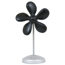 Bild Flower Fan Tischventilator schwarz