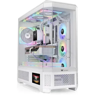 Thermaltake View 600 TG | Mid Tower Chassis | Hidden Connector | Snow