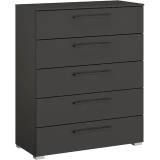 Rauch Kommode 80 x 100 x 42 cm Graphit