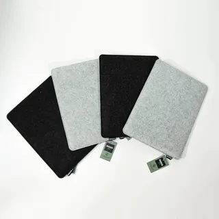 BOXIO SIT: 4X graues Sitzkissen für Camping, WC- und Waschzubehör | Esstisch und Schreibtisch, Küchen- und Outdoor-Stuhlkissen, Barhocker & Camping-Essentials