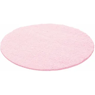 Ayyildiz Hochflor-Teppich »Life Shaggy 1500«, rund, Wohnzimmer, Langflor, Schlafzimmer, große Farbauswahl
