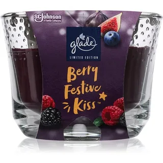 GLADE Berry Festive Kiss Duftkerze 204 g
