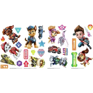 RoomMates RMK4819SCS Paw Patrol Movie Peel and Stick Wall Decals