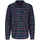Flanellhemd kariert Blau S