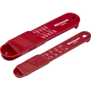 Westmark Vario, Messlöffel, verstellbar, Praktische Dosierlöffel für ein genaues Abmessen beim Kochen oder Backen, 1 Set