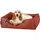 Hundekissen Zara S 55 x 40 cm rot