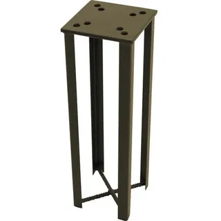 Bodenhülse Doppler 3,4 kg Stahl rund silber