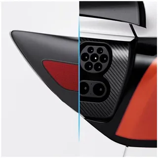 Spigen Tesla Protective Film and Wrap Set for Charge Port (EU) - carbon - Tesla Model Y/3
