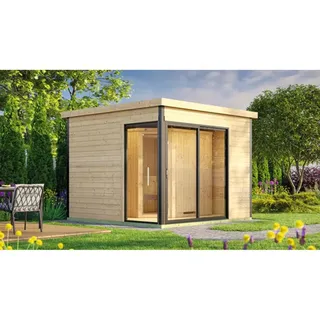 Weka Saunahaus »412« inkl. 9 kW Ofen + int. Steuerung