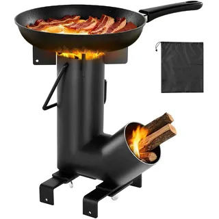 Vevor Raketenofen schwarz
