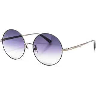 Swarovski SK0301-K Runde Metall-Sonnenbrille für Damen - Grau