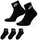 Everyday Essential Socken 3er Pack Black/White 38-42