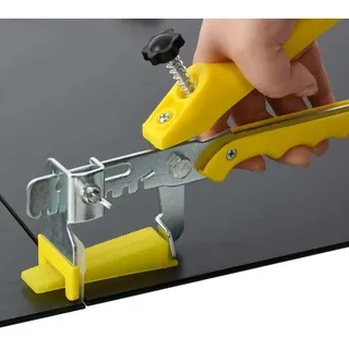 vidaXL Fliesen-Nivelliersystem 250 Keile 500 Clips 1,5 mm
