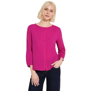 STREET ONE Damen A344488 Musselin Bluse, Magnolia pink, 46