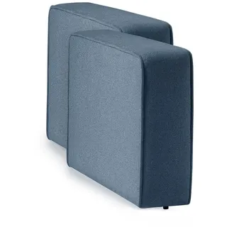 Julian Bowen Lago Kombinationssofa, 2 Armlehnen, blau