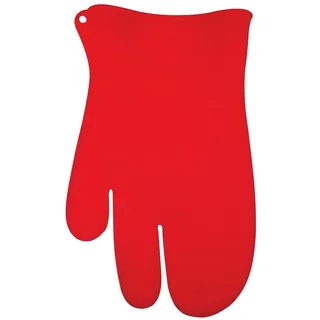 Silikomart | Mister Hot Ofenhandschuh aus Silikon, Farbe Rot, Maße 250 x 168 mm