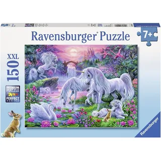 Ravensburger Puzzle Einhörner im Abendrot (10021)