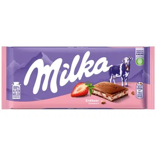 MILKA Erdbeer Nougat 100 g