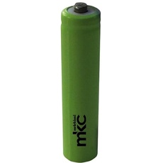 MKC | Wiederaufladbarer NI-MH-Akku AAA 1000 mAh - Langlebige Lösung für elektronische Geräte, Aufladen und Wiederverwendung für eine dauerhafte Nachhaltigkeit, 1 Stück