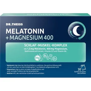 Dr. Theiss Naturwaren Dr. Theiss Melatonin+Magn.400 Schlaf-Muskel-Kompl.