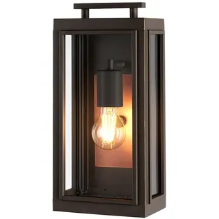 Wandleuchte außen Vintage 35,5 cm hoch IP44 E27 Wand Lampe Balkon Eingang
