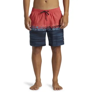 QUIKSILVER Everyday Wordblock Volley 17" - Schwimmshorts für Männer Rot