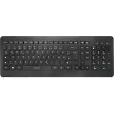 Bild von 2.4GHz Wireless Tastatur, schwarz, USB, DE (ID0203)
