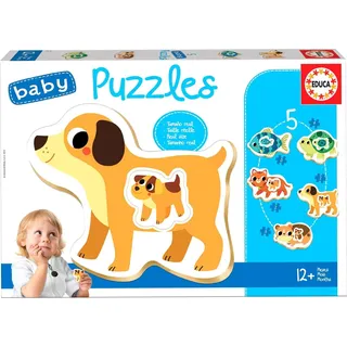 Educa Puzzle.  Baby Puzzles Animals 2x2/2x3/4 Teile