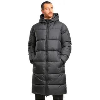 Urban Classics Long Puffer Mantel - Black - M