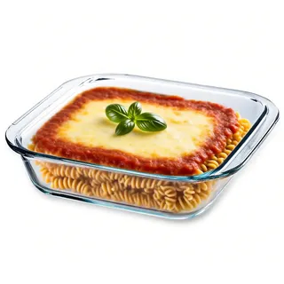 IIRC Auflaufform Klein Glas 21,3 x 15 x 5cm, 1L Transparent Backblech aus Glas, Mini Auflaufform für Backofen, Heißluftfritteuse, Mikrowellenherd
