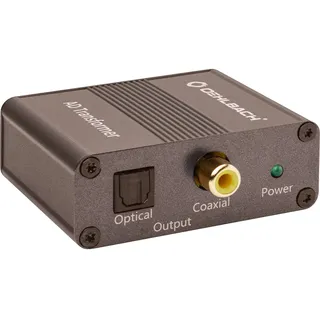 Oehlbach D1C6079 Audio-Konverter Braun, Metallisch