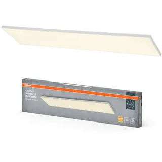 Osram Panelleuchte rechteckig Aluminium 1200 x 300 mm 40 W warmweiß Grau/Weiß