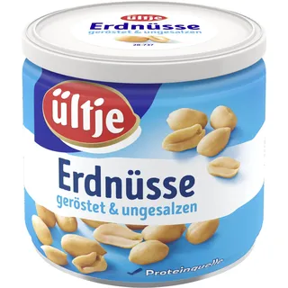 ültje Erdnüsse, geröstet, ohne Salz, Dose, 180g