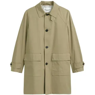 Marc O'Polo Denim Herren Kurzmantel elegant wasserabweisend, Grün (Dusky Green), XL