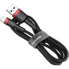 Bild Cafule USB Lightning Cable 1.5A 2m (Black+Red)