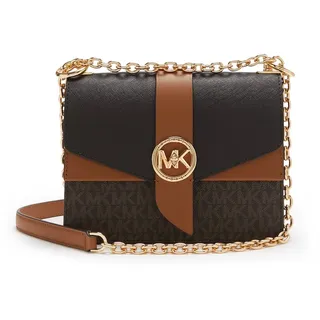 Michael Kors Greenwich Small Umhängetasche brn/acorn