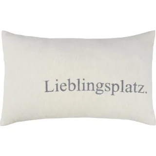 David Fussenegger Zierkissen , Grau, Weiß , Textil , Füllung: Polyester, Faserbällchen , 40x60 cm , Textiles Vertrauen - Oeko-Tex®, Made in Austria , Heimtextilien, Wohntextilien, Kissen, Zierkissen